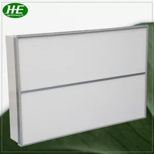 Air Conditioner HVAC Panel Filter Metal Frame Mini Pleated HEPA Air Filter thumbnail-1