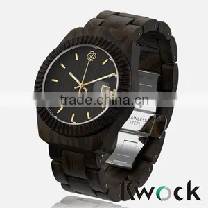 Unique Black Wood Watch Cool Model and Exquisite Workmanship thumbnail-2