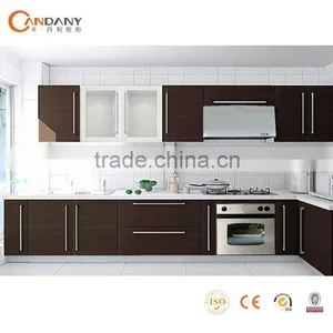 Assemble Modular PVC Membrane Kitchen Cabinets on Sale( CDY-SP013) thumbnail-1