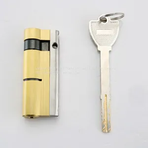 High Security Class C Euro Profile Half Brass Lock Cylinder thumbnail-3