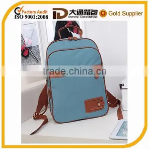 Fashion Waterproof Nylon High School Backpack thumbnail-1