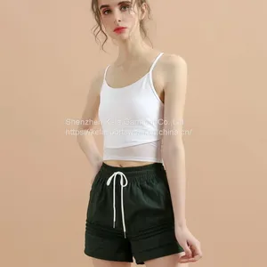 Custom Athletic Wear Sport Pants Tiktok Women Jogging Gym Shorts Pants thumbnail-4