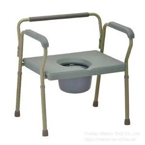Commode Chair Heavy Duty Commode With Extra Wide Seat thumbnail-1