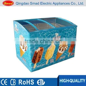 Ice Cream Display Freezer/sliding Glass Door Chest Deep Freezer thumbnail-3