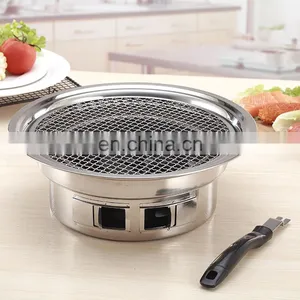 Hot Sale Stainless Steel Oven Korean Camping Barbecue Grill thumbnail-1