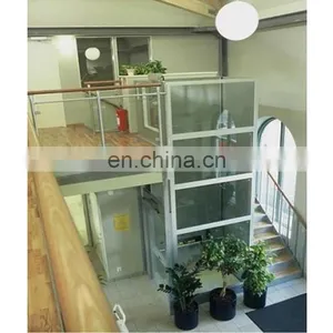 Luxurious Low Noise Safe Sanyo Home Elevator Villa Lift thumbnail-4