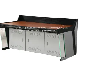 Multimedia Monitoring and Control Machine Room Operation Console Command and Dispatching Console Industrial Control Console Center Video Control Monitoring Desk thumbnail-4