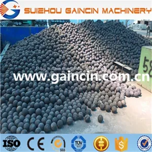 Grinding Media Mill Forged Ball, Grinding Steel Forged Mill Balls, Skew Rolled Steel Balls thumbnail-5