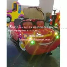 Zhongshan Tai Le Play Children's Indoor and Outdoor Waterproof Glass Steel Small and Medium-sized Rocking Car Rocking Machine Car Story Glasses Cool Car Pink Play Equipment thumbnail-3