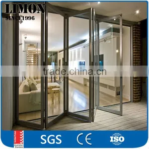 Aluminum Exterior Glass Folding Door With AS2047 thumbnail-1