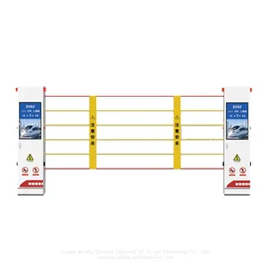 Remote Control Intelligent MRT Platform Guardrail High-speed Railway Station Automatic Protection Fence thumbnail-1