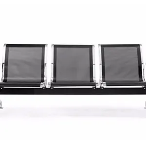 Airport Waiting Metal Waiting Chair Used Hospital Waiting Room Public Three In One Gang Bench Seats W9601 thumbnail-1