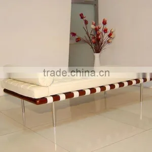 Genuine Leather Knoll Barcelona Bed thumbnail-4