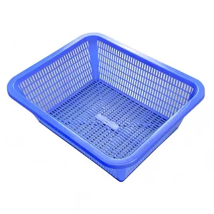 Newly Design Plastic Washing Vegetable Basket Injection Mould Household Basket Mold thumbnail-5