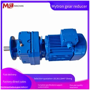 Hardened Tooth Surface Helical Gear Reduction Motor Rf77-dv132-s4-18.8-m4 Reducer, Suzhou Maichuan thumbnail-4