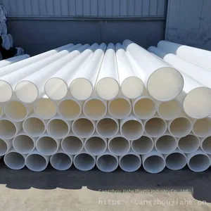 Frpp Pipes for Discharging Oily Wastewater From the Central Kitchen of a Food Factory, With a Temperature Resistance Range From -20°c to 90°c thumbnail-1