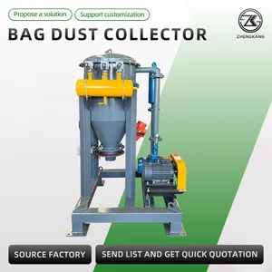 High Flow Industrial Pulse Jet Bag Dust Collector Automatic Cleaning Baghouse Dust Removal Equipment thumbnail-5