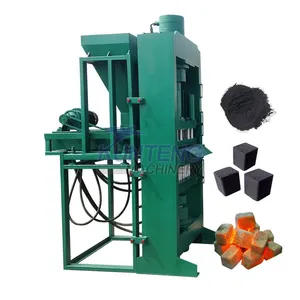 Professional Hydraulic Silicon Powder Sodium Carbonate Coconut Shell Charcoal Powder Briquetting Machine EPC thumbnail-1