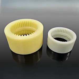 Nylon Sleeve Gear Coupling Curved Tooth Shaft Coupler Nl6 Metal Hubs Pump Motor Large Torque thumbnail-3