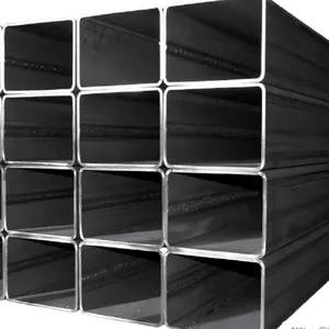 API Certified Black Square Hollow Carbon Steel Pipe Hot Rolled Thick Wall Structure Bending ASTM Standard GS Certified Welding thumbnail-2