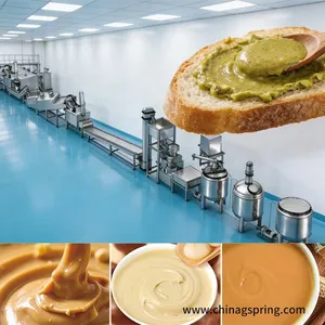 New Design Automatic Smooth Peanut Butter Industrial Peanut Butter Processing Equipment thumbnail-1