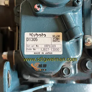 Original Kubota D1305‑BG‑EF02 Complete Diesel Engine,14kW 1800RPM 3‑Cylinder Water‑Cooled Motor for Generator & Industrial Equipment thumbnail-5