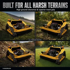 VIGORUN VTLM800 AI Controlled Lawn Mower Commercial-Grade Endurance Bush Whacker Mower For Tea & Coffee Plantations thumbnail-2