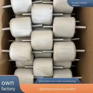 Electric Power Line Suspension Porcelain Insulator 10kv 35kv Factory Direct With Logistics Included thumbnail-1