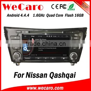 Wecaro in Dash Touch Screen Android 4.4.4 Car Multimedia Dvd Player Navigation System for Nissan Qashqai Radio Dvd thumbnail-4