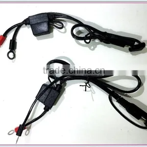 Ring Terminal To SAE Motorcycle 12V 7.5A Fused Accessories thumbnail-5