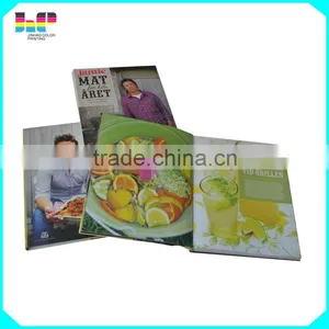 C1S and C2S Art Paper Recipe Hardcover Book Printing With Sewing Case Bound thumbnail-4