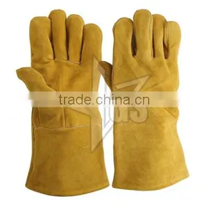 Cow Leather Welding Gloves Industry /Protective Working Safety Gloves thumbnail-5