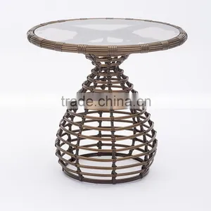 Outdoor Leisure Dining Table Set Garden Wicker Egg Chair Rattan Furniture Italian Design thumbnail-2