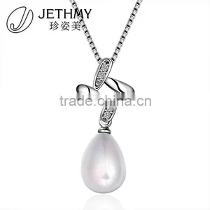 Charming Mixed Styles Female Styles Artificial Pearl Zircon Pendant Quality Choice thumbnail-1
