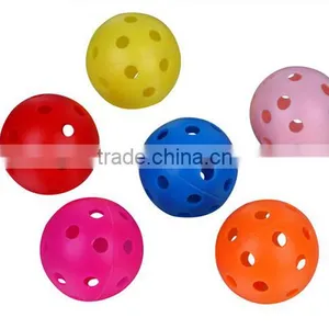 Wholesale PE Wiffle Ball/Practise Ball/Trainning Pickleball thumbnail-3