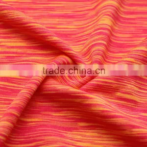Very Soft Good Quality Yarn Dyed Poly Elastane Blend Fabric for Synthetic Hair Mullet Headband thumbnail-2