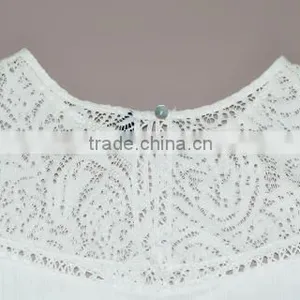 Western Style Big Dress Patchwork Wholesale Dress 100% Rayon Dress thumbnail-5