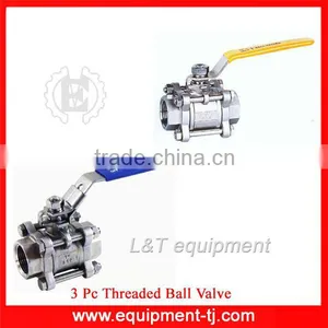 3 Pc Threaded Ball Valve thumbnail-1