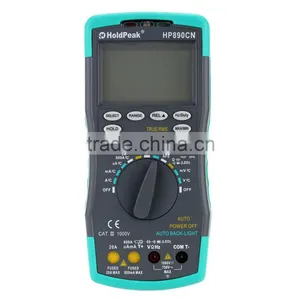 HoldPeak HP-890CN HP890CN LCD Digital Multimeter DMM With NCV Detector DC AC Voltage Current Meter Resistance Diode Capaticance thumbnail-5