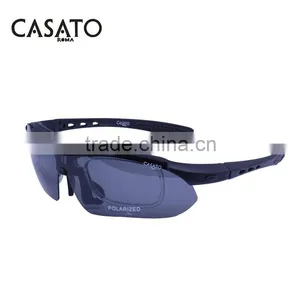 CASATO New Men Bike Polarized Sports Cycling Sunglasses With 5 Lenses thumbnail-1