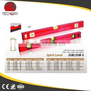 Magnetic Spirit Level With Three Vials thumbnail-1