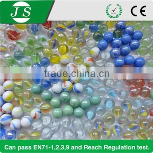 Low Price New Style New Glass Marbles With Folowers thumbnail-1