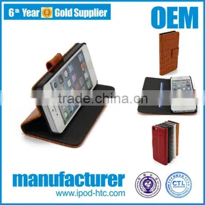 Leather Mobile Flip Cover for S5, Funny Mobile Flip Cover With Stand, Ultra-thin Crocodile Mobile Flip Cover thumbnail-1