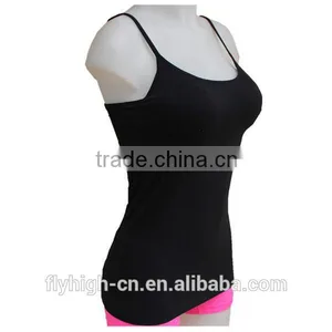 Womens Singlet,ribbed Racer Back Tank Top thumbnail-5