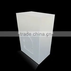 GH-RJ009 Newest Design Abrazine Acrylic Donation Box ,Acrylic Donation Box thumbnail-2