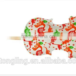 Violin With Carving Flower TL-1406 thumbnail-4