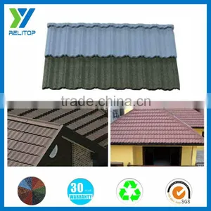 Roofing Materials in Africa Stone Coated Roofing Sheet Price per Sheet thumbnail-1