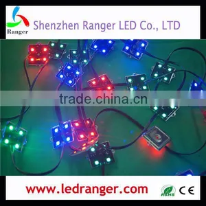 Individually Addressable Waterproof LED Pixel Module 32*32mm WS2811 Pixel LED Module thumbnail-1