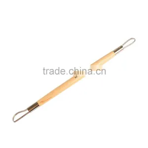 High Quality Professional Wood Handle Pottery Clay Modeling Clay Tools thumbnail-6