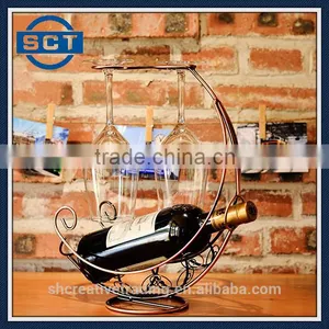 Pirate Ship Shaped Red Wine Bottle Holder Wine Rack thumbnail-2